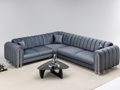 Glorya Eckcouchgarnitur