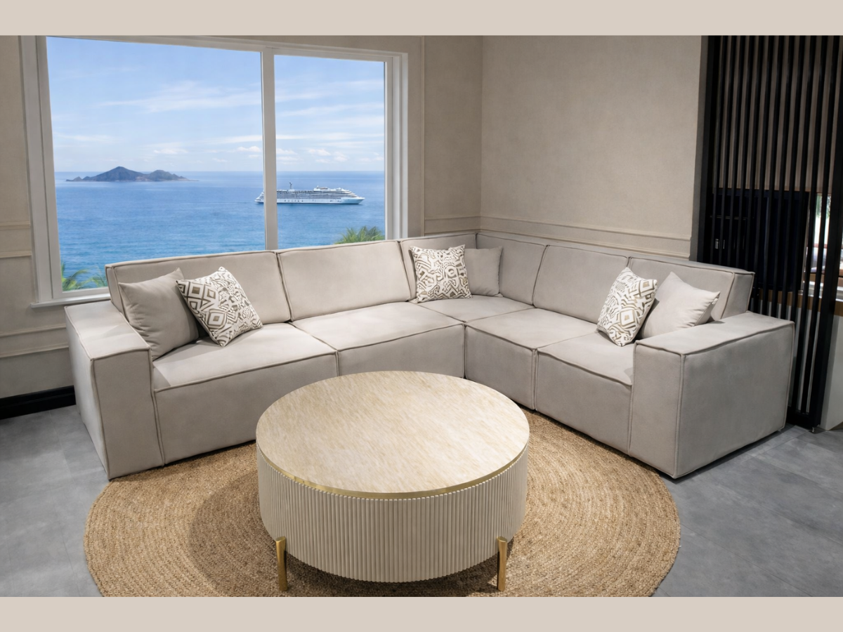 Dior Eckcouchgarnitur