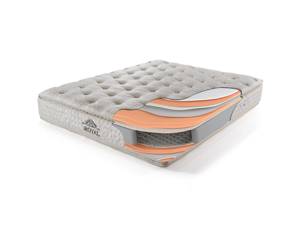 Royal Matratze mit doppelseitigem Komfortpolster