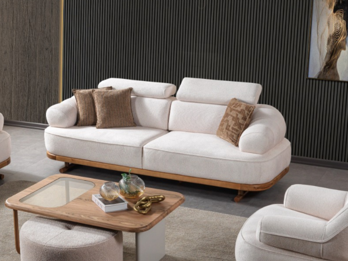 Lotus 3-Sitzer Sofa