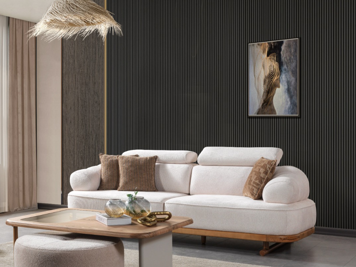 Lotus 3-Sitzer Sofa
