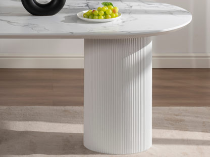 Porto Esstisch Weiß