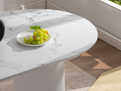 Porto Esstisch Weiß