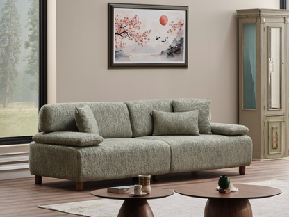 Oslo 3-Sitzer Sofa Grün