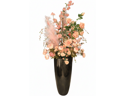 808021 Vase mit Rosen