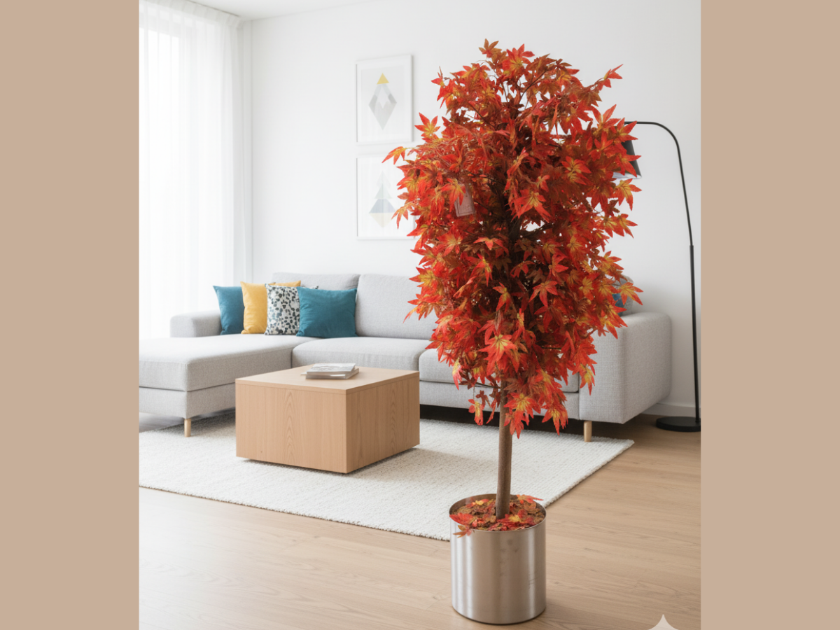 Pflanze Herbst Dekobaum