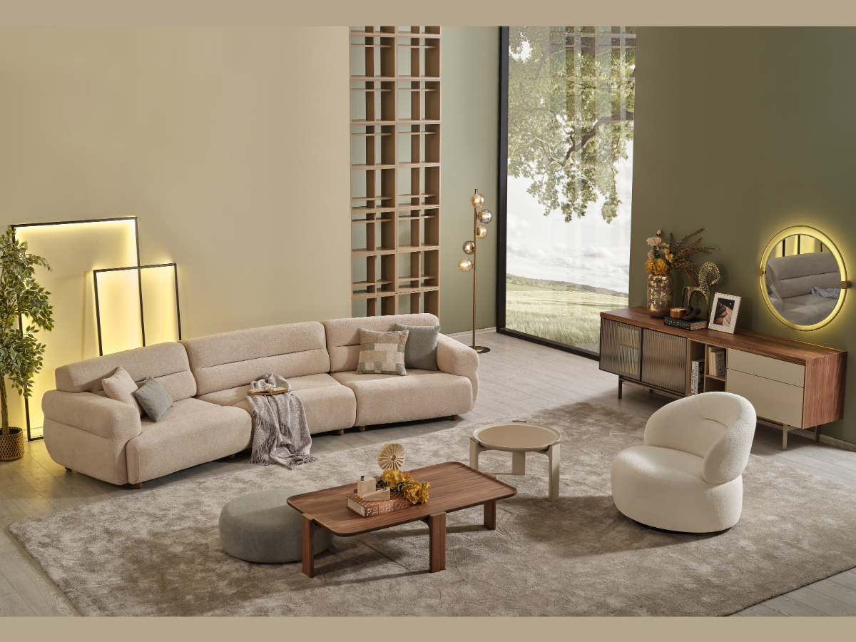 Puffy 5+3+1 Cougarnitur