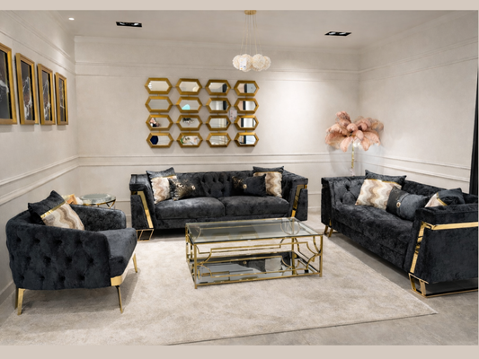 Huesco Couchgarnitur 3+2+1