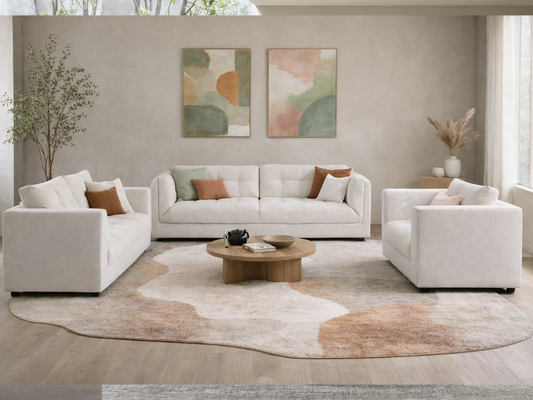 Eibar Couchgarnitur 3+3+1