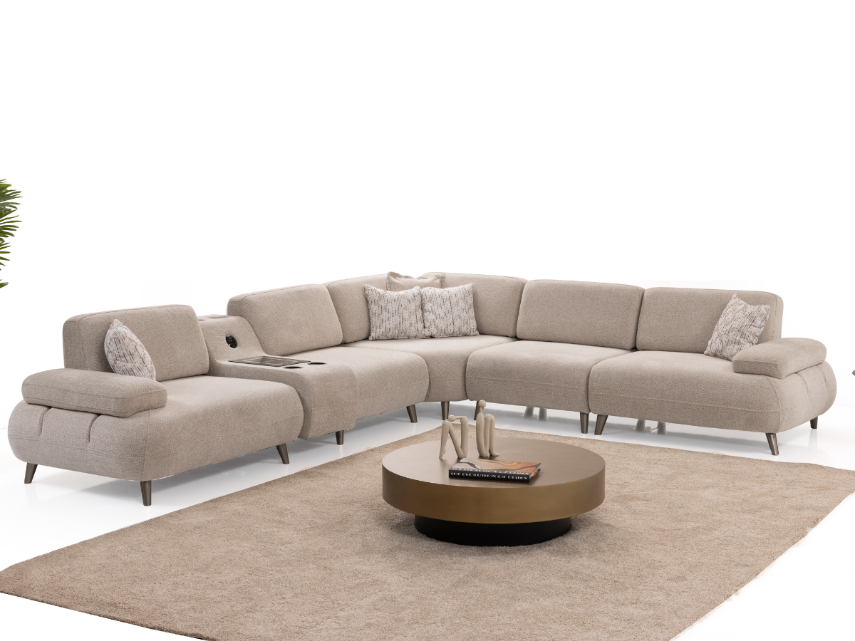 Aura Eckcouchgarnitur