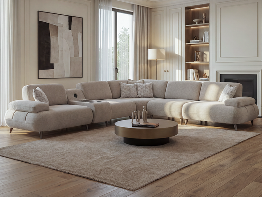 Aura Eckcouchgarnitur