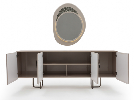 Porto Sideboard mit Spiegel - Celmo