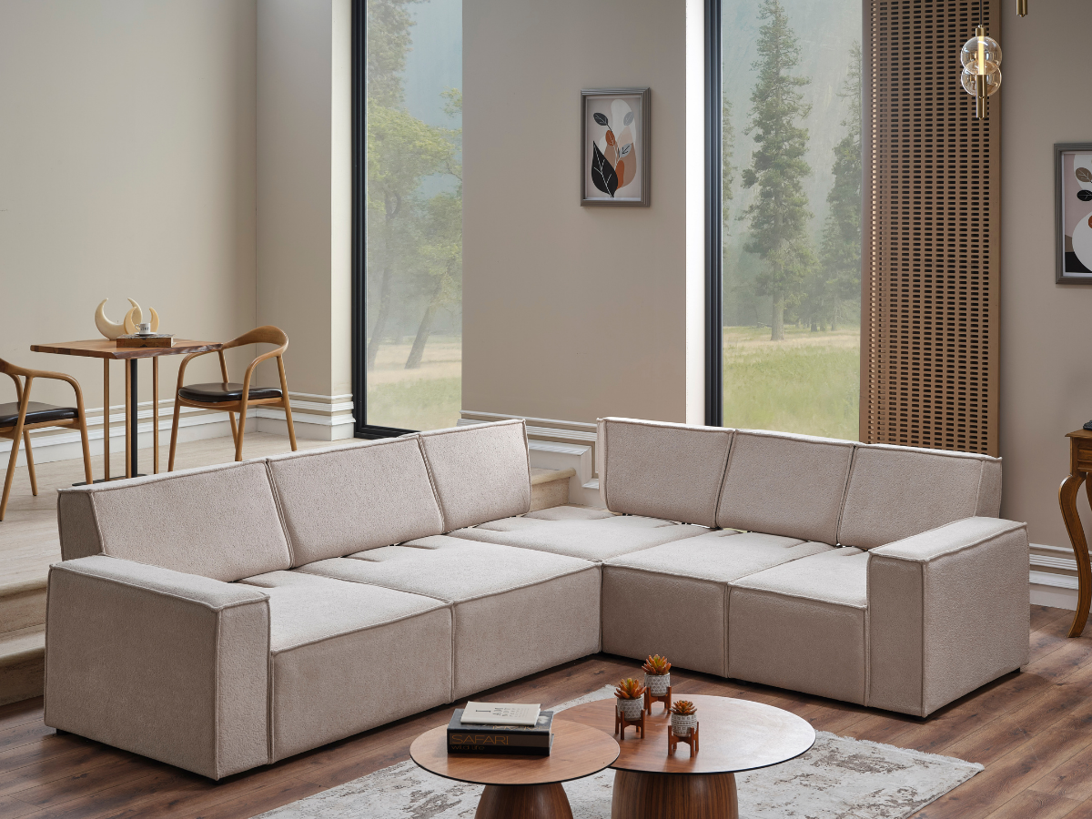 Dior Eckcouchgarnitur