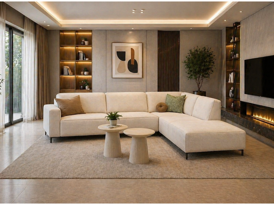 Lotus Neu Eckcouchgarnitur