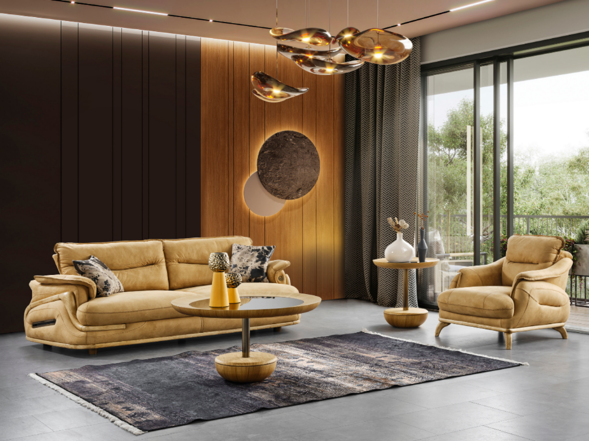 Alfa 3-Sitzer Sofa