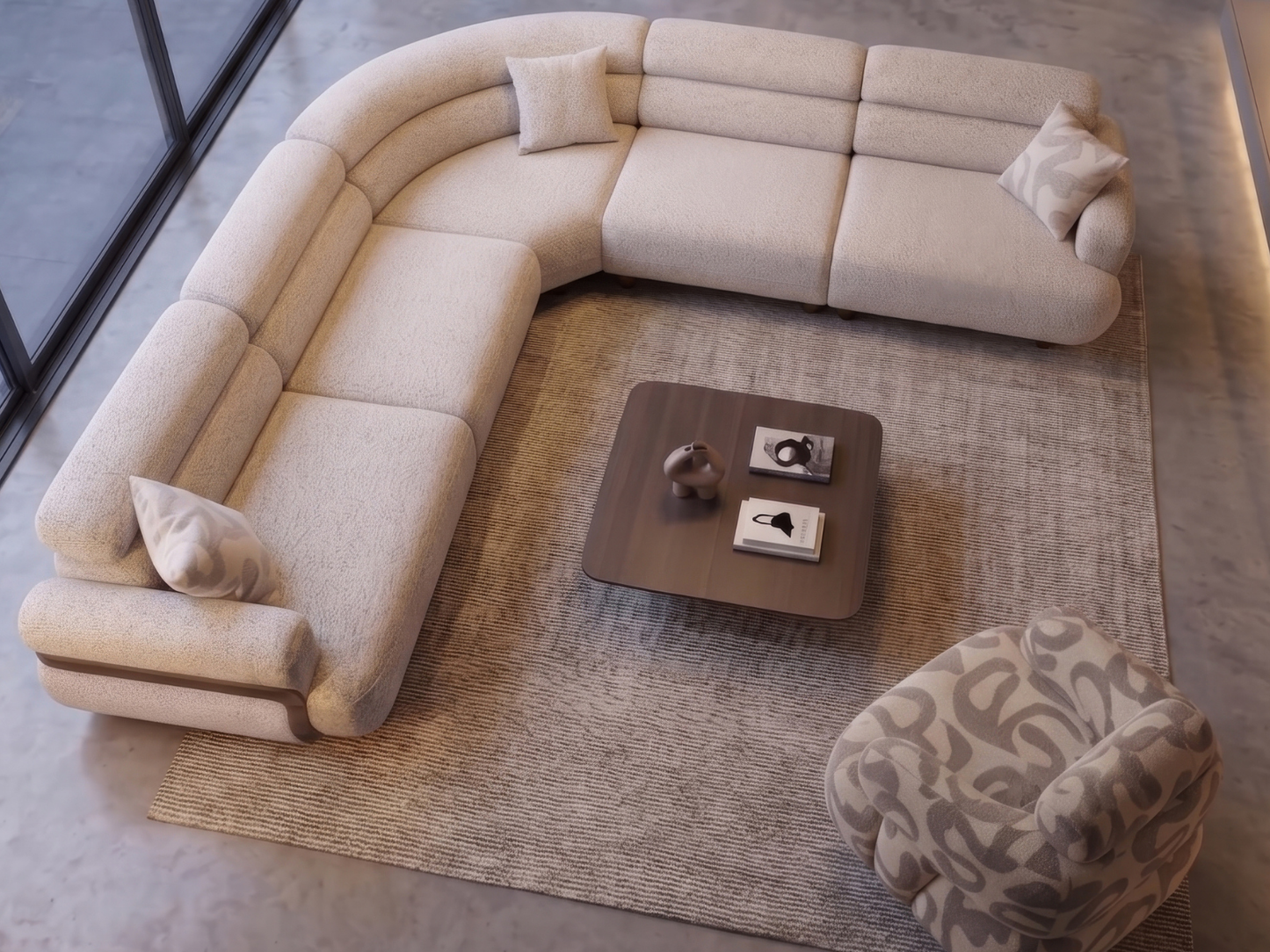 Gusto Neu  Eckcouchgarnitur