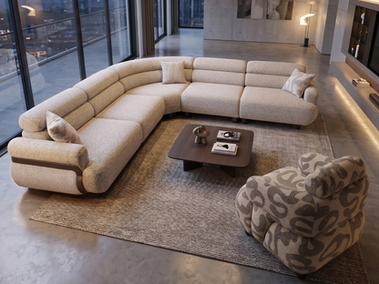 Gusto Neu  Eckcouchgarnitur