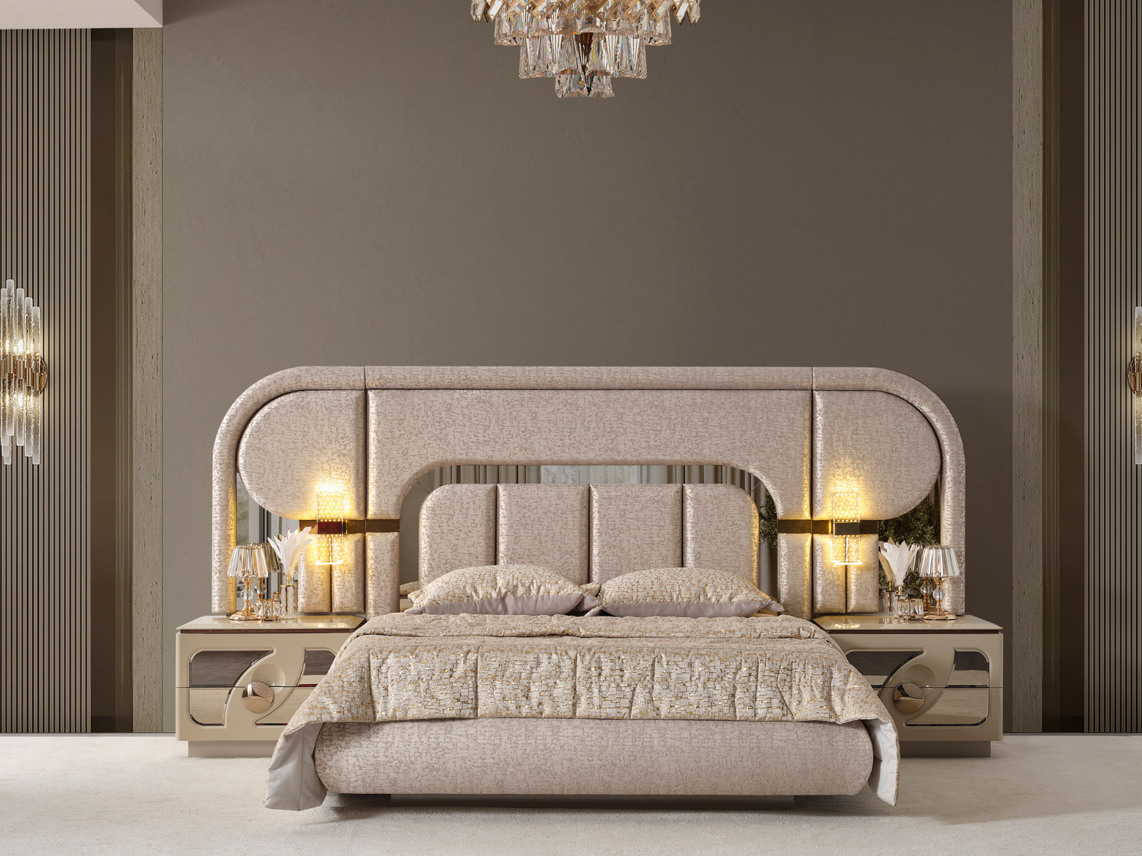 Gucci Bett mit Bettkasten - 160x200 cm