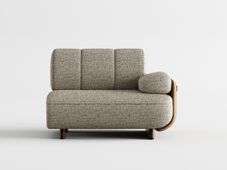 Pisa Modul mit Armlehne Rechts - 120cm