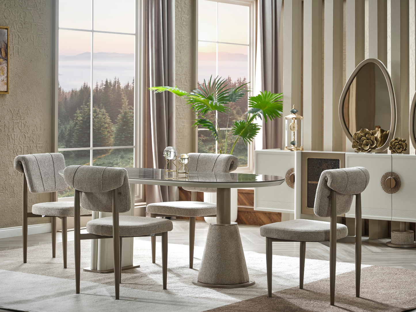 Prag Esszimmer Set