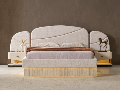 Palermo Bett mit Bettkasten -  160x200 cm
