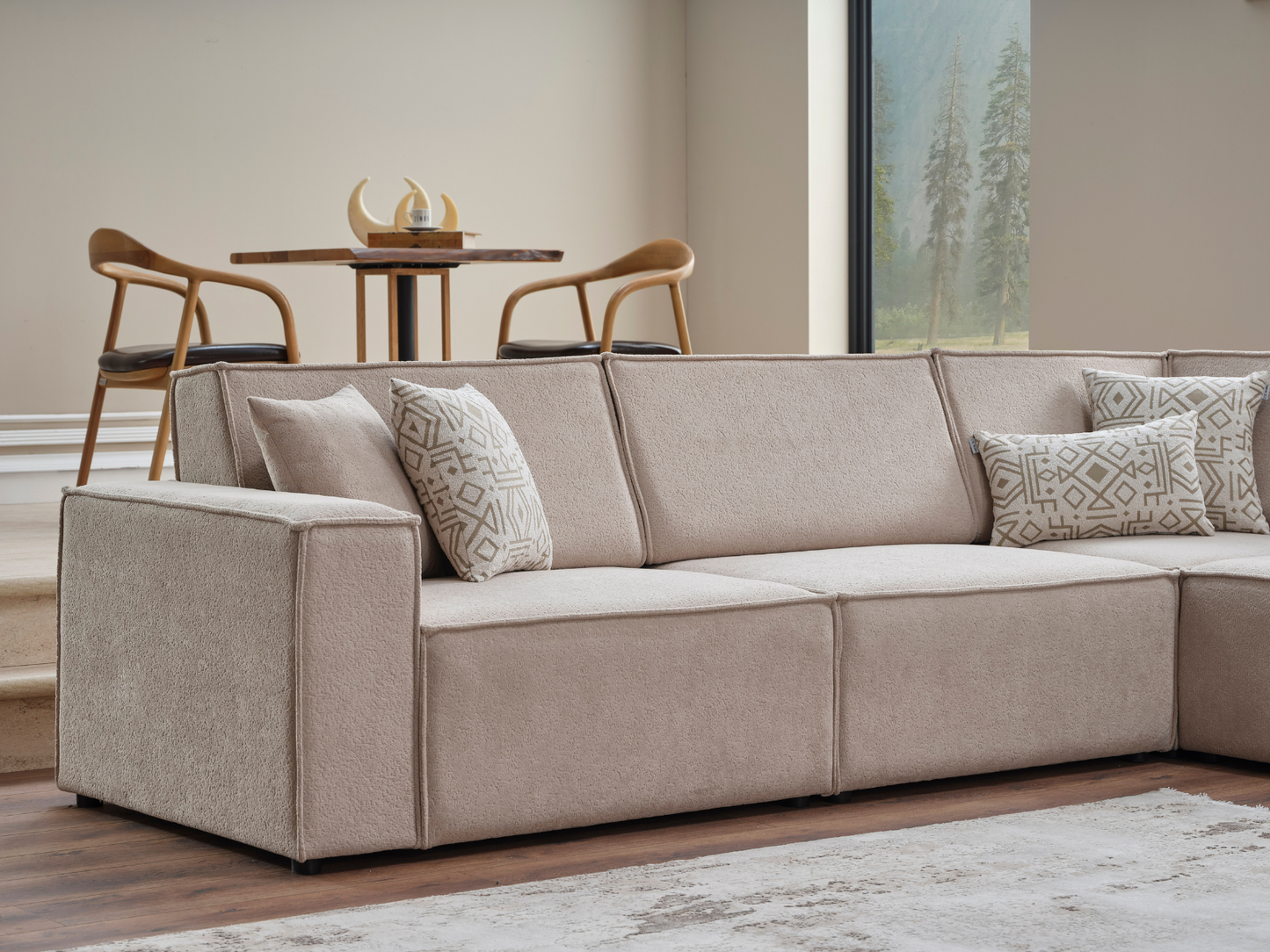 Dior Eckcouchgarnitur