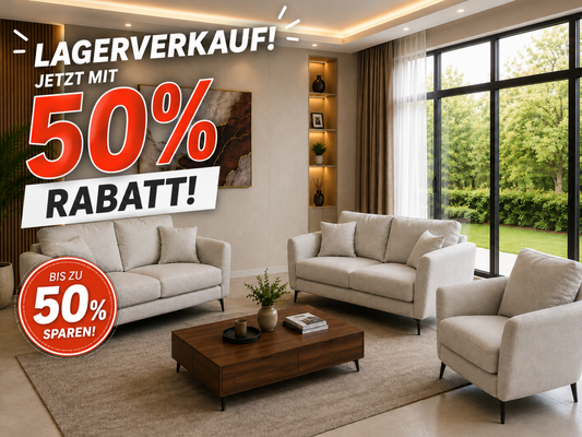 Bodrum Couchgarnitur 3+2+1