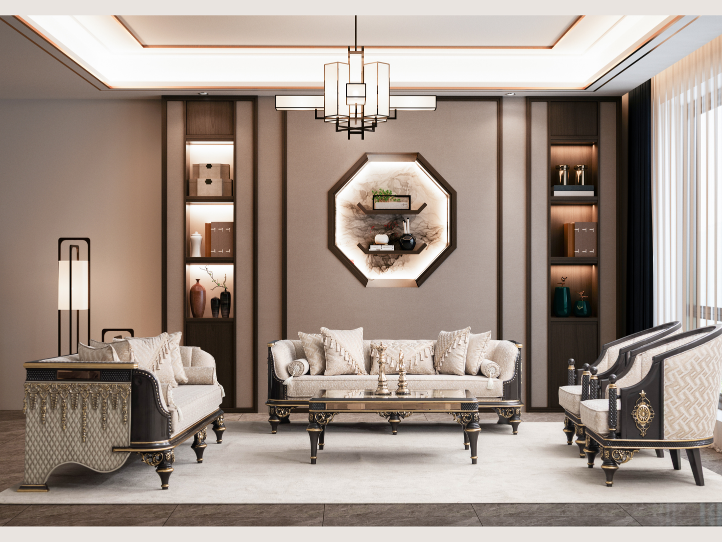 Lapalette Couchgarnitur