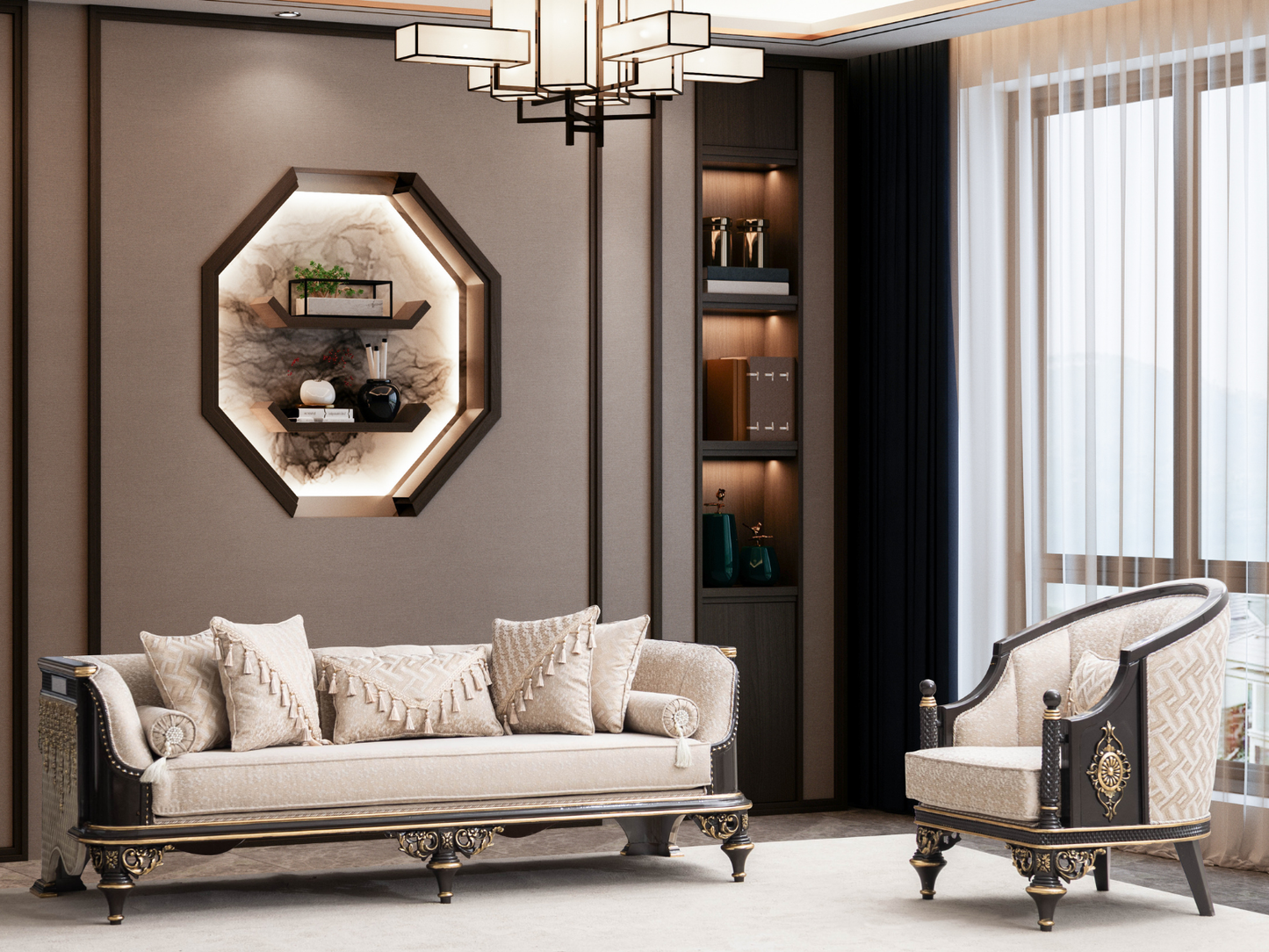 Lapalette Couchgarnitur