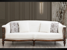 Ruftik 3-Sitzer Sofa- Glatt