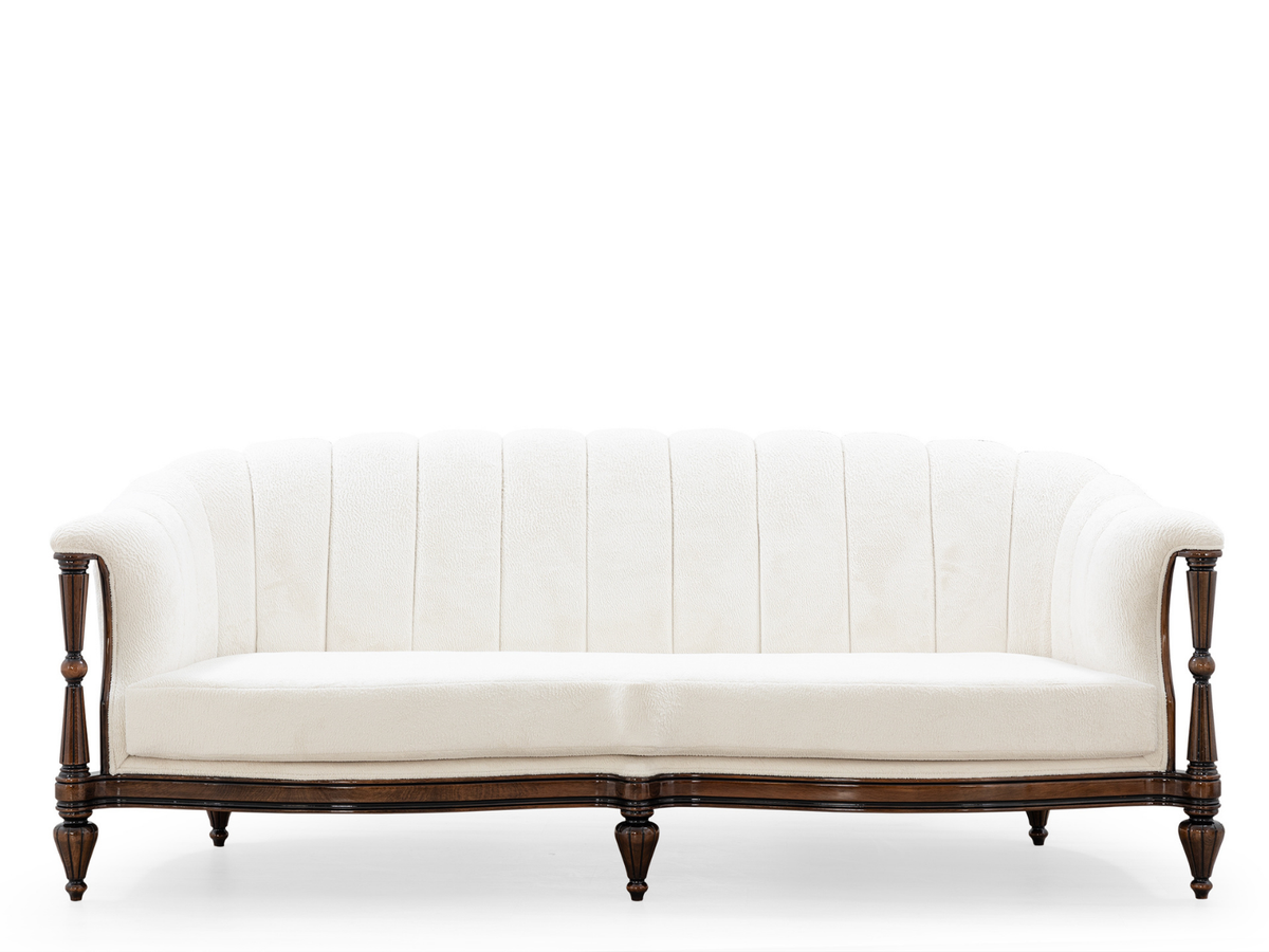 Ruftik 3-Sitzer Sofa- Geteilt