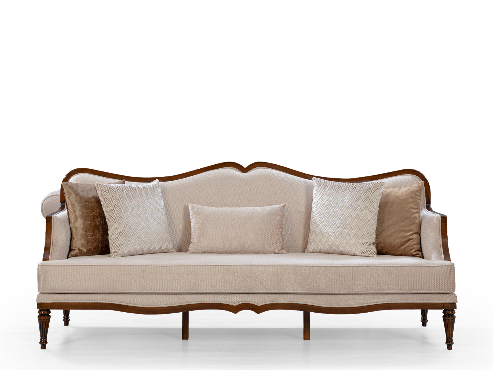 Auraliya 3-Sitzer Glatt Sofa