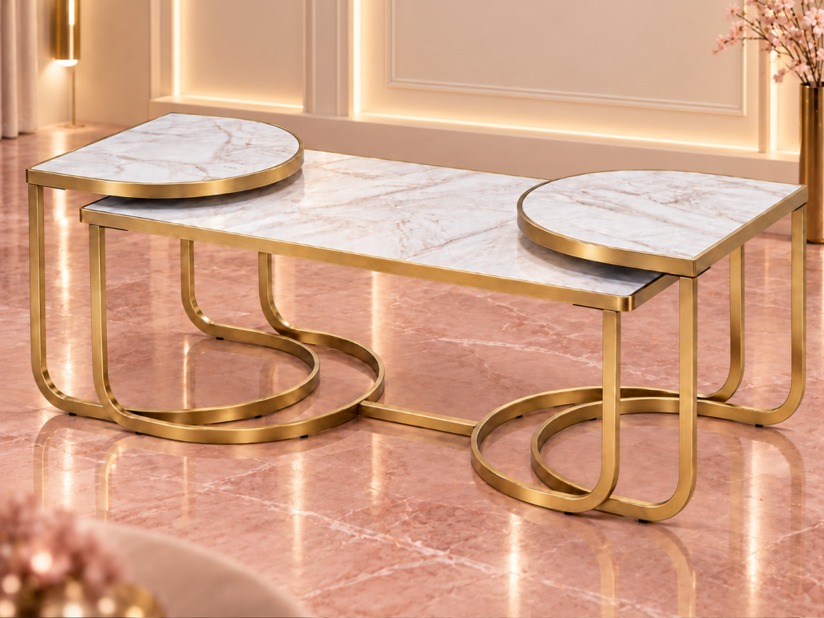 Veneza Couchtisch 3er Set