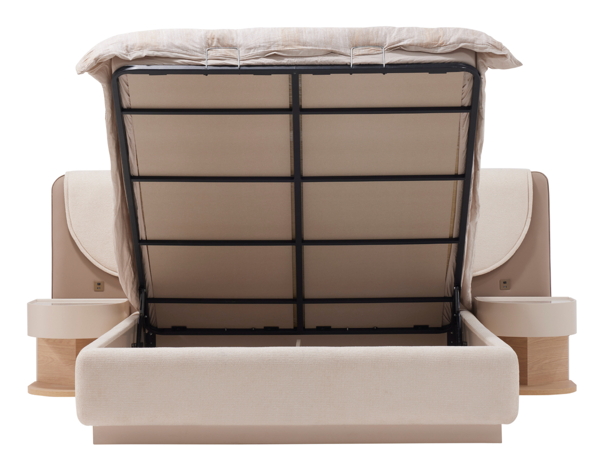 Bonits Bett mit Bettkasten 160x200 cm