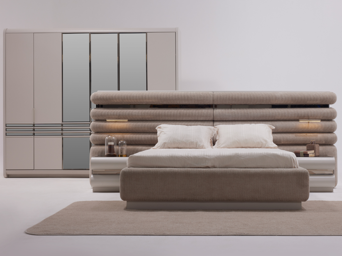 Hermosa Bett mit Bettkasten - 160x200 cm