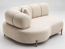 Akbuga  Modul mit Armlehne Links - 125 cm