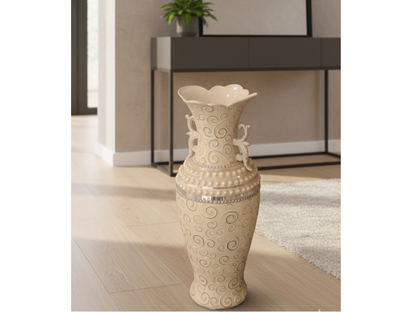 Vase Perle mit Inhalt