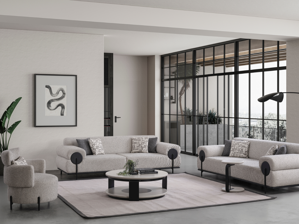 Loft Couchgarnitur (3+3+1)