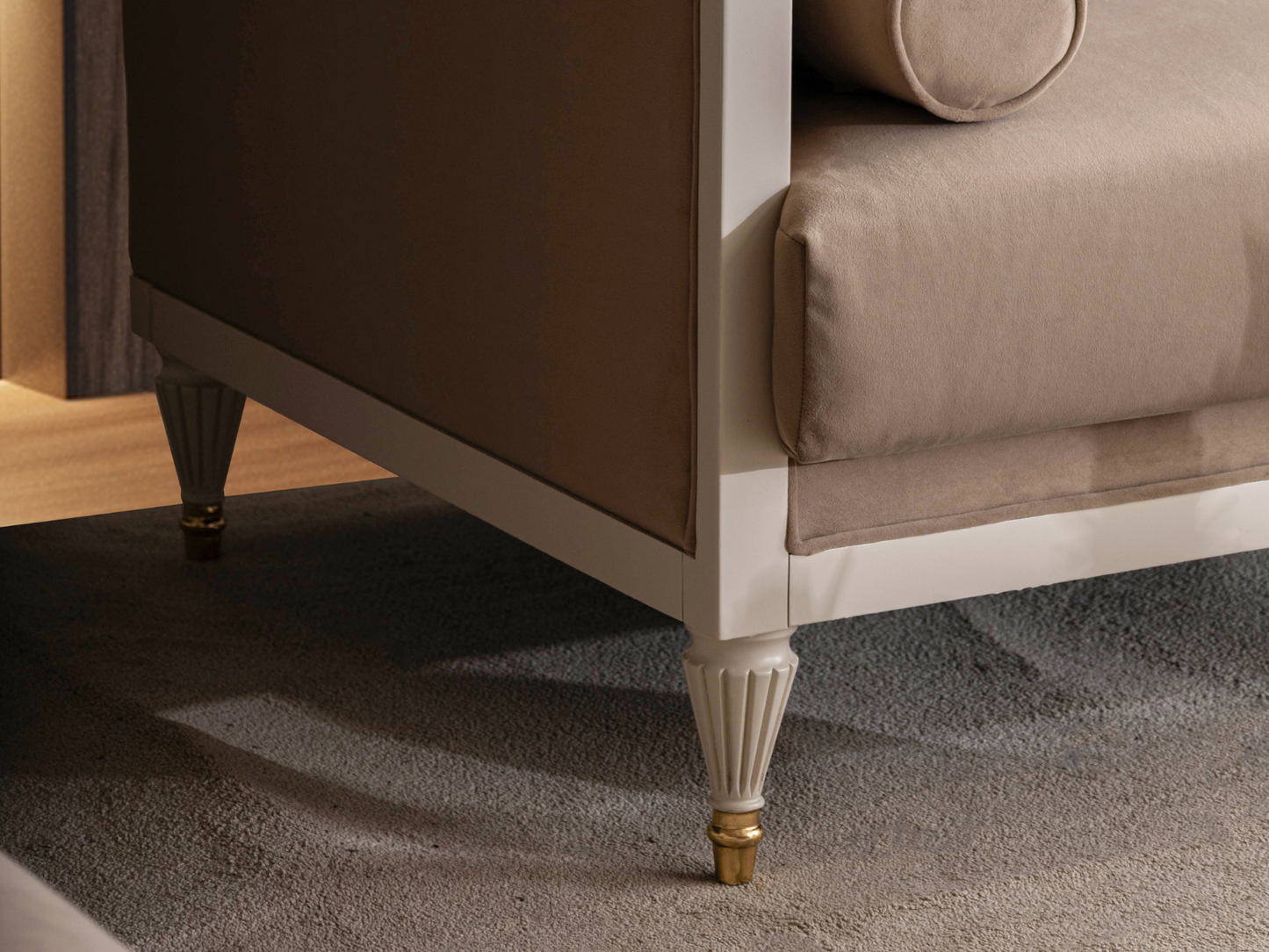 Lale Cream Couchgarnitur