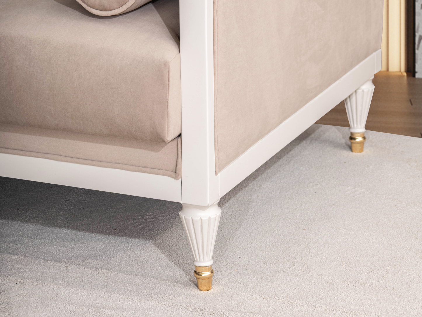 Lale Cream Couchgarnitur