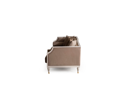 Lale Cream Couchgarnitur