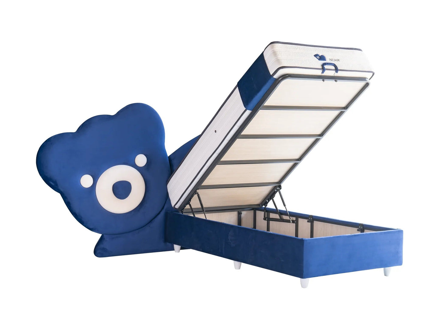 Kinderbett Bear – Kuscheliges Bären-Design & Orthopädische Matratze