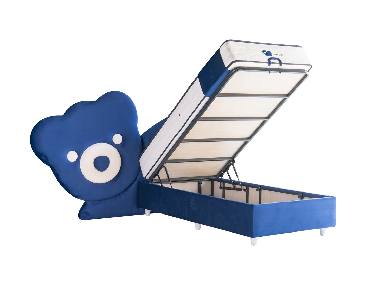 Kinderbett Bear – Kuscheliges Bären-Design & Orthopädische Matratze