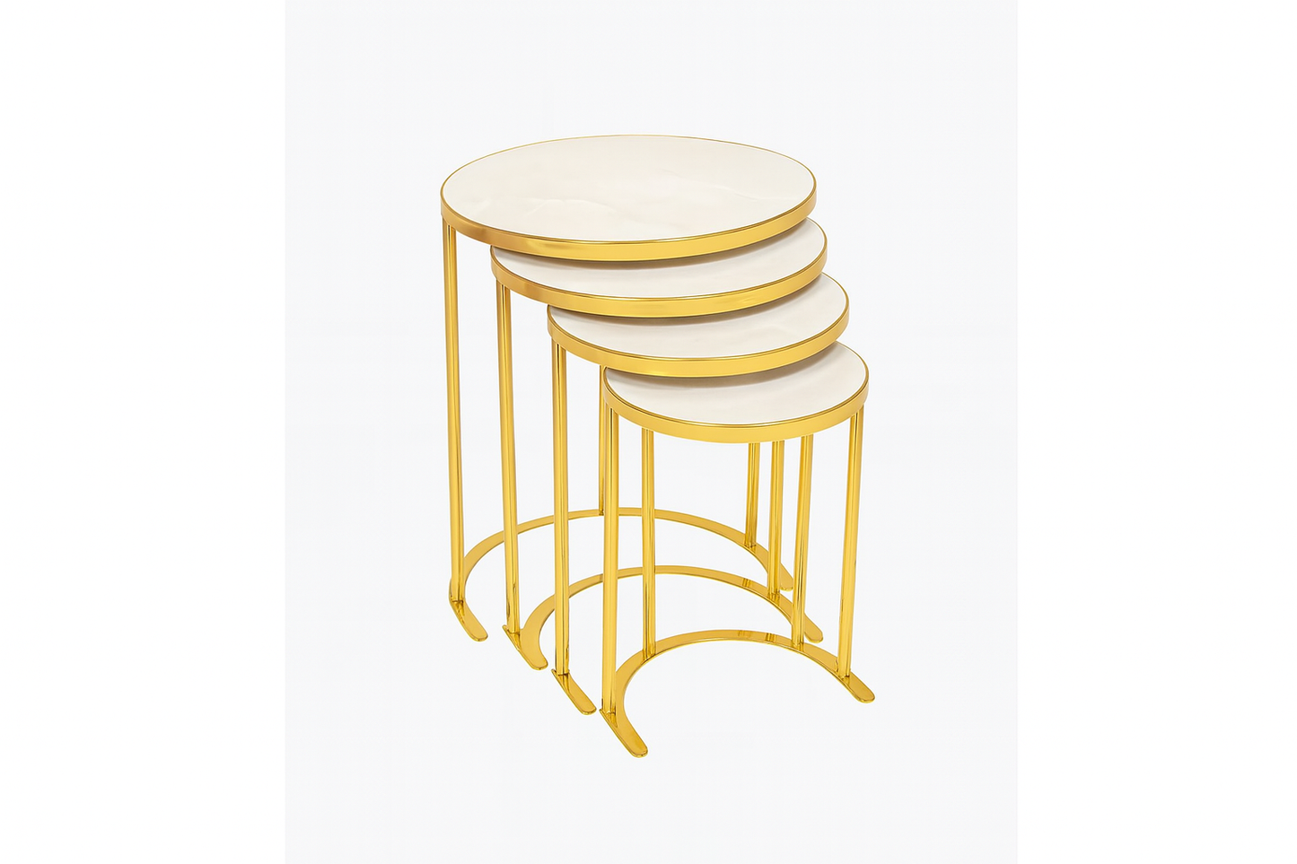 4-TLG, Rund Beistelltisch