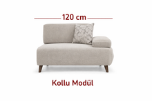 Aura Modul mit Armlehne Rechts- 120 cm