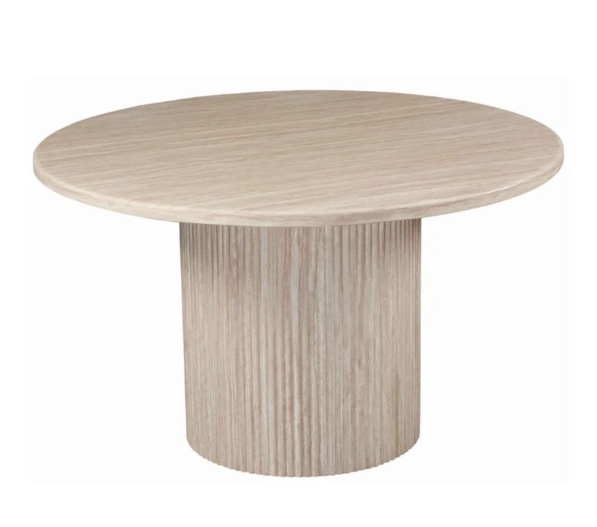 Flintstone Esstisch Rund