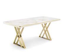 Torino Esstisch Gold