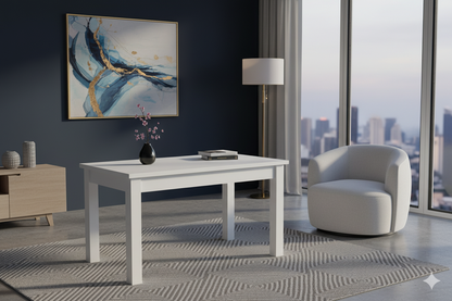 22-115 Esstisch Weiß