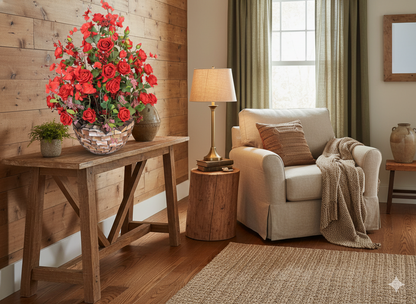 Rosen in Deko-Schale