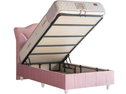 Kinderbett Love – Charmantes Stepp-Design & Orthopädische Matratze